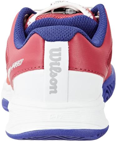 Wilson Girls Tennis Shoes - RUSH PRO JR QL Pink/White/Blue - Size 34 2/3 - All Surfaces - Ideal for All Player Types - WRS327900E025 - Buy Online on GoSupps.com