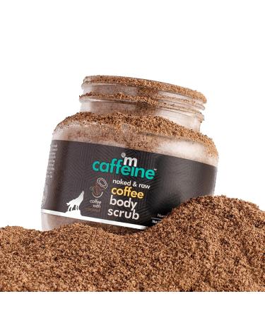 Exfoliating Coffee Body Scrub Powder Jar for Tan Removal&Soft-Smooth Skin|De-Tan Bathing Scrub With Coconut Oil Removes Dirt&Dead Skin From Neck Knees Elbows&Arms| All Skin Types-100Gm - Buy Online on GoSupps.com