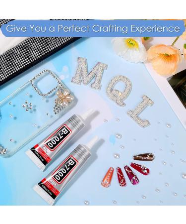 B7000 Glue | 2 x 25 ML Clear Liquid Adhesive for Rhinestone Crafts & Cell Phone Repair - Buy Online on GoSupps.com