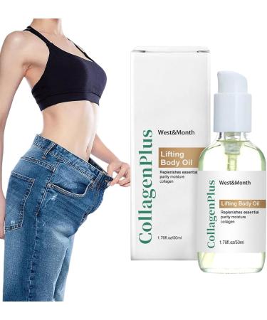 Lifting Body Oil - 1.69 oz Massage Oil for Abdominal Tightening Breast Lift & Buttocks | Firulab Formula for Arms Legs & Chest - Buy Online on GoSupps.com