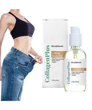 Body-tight oil 1.69 -unzen massage oil for abdominal tightening breast tightening and buttocks non-fat formula for abdominal leg arm chest and po massage oil Higyee
