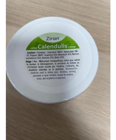 Ziran Calendulis Calendula for Hives/Eczema/Psoriasis (Cream - 120g ) - Buy Online on GoSupps.com