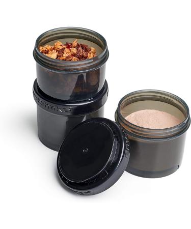 Revive Storage Black Containers - 550ml (3 Pack) | Durable Food Storage Solution - Buy Online on GoSupps.com