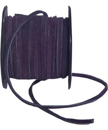 Genuine Berry Color Leather String Cord 20m - Ideal for Jewelry Making Crafts - Buy Online on GoSupps.com