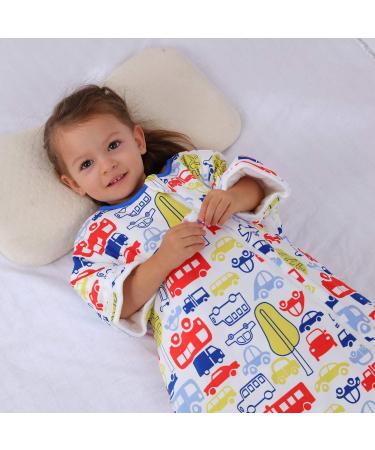 MIKAFEN Baby Sleeping Bag Long Sleeves 3.5Tog | 100% Organic Cotton | 24-28in/3-6 Months - Buy Online on GoSupps.com
