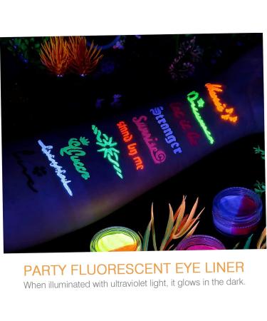 POPETPOP 6pcs Fluorescent Eyeliner Eye Shadow Colored Eyeliners Exquisite Fluorescent Eye Liner Cosmetic Eyes - Buy Online on GoSupps.com