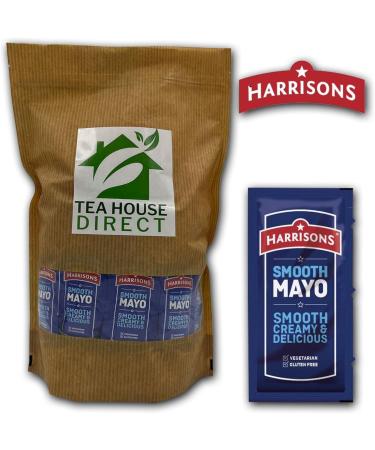 Harrison's Smooth Mayo To-Go Packets - Perfect for Lunch and Picnics | 250 Sachets - Buy Online on GoSupps.com