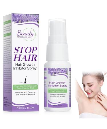 Rakiuty Depilatory Spray Depilation Cream Depilation of Armpits Face Arms Legs 20 ml
