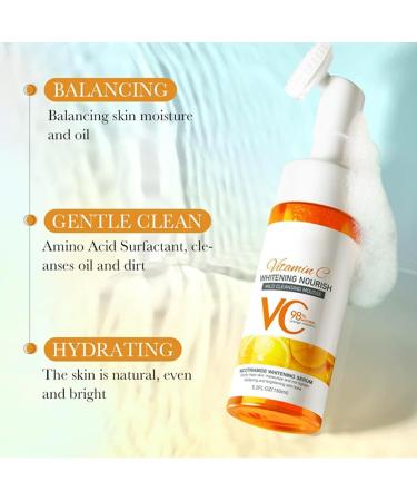  Generisch Moisturizing Face Wash for Skin Types - Interrogation Face Wash - Face Wash | 150ml Deep Cleansing Foam Body Care for Women - Buy Online on GoSupps.com