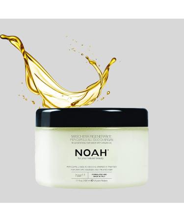 NOAH Natural 2.3 Masque capillaire r g n rant l'huile d'argan pour cheveux tr s secs ou ab m s 500 ml - Buy Online on GoSupps.com