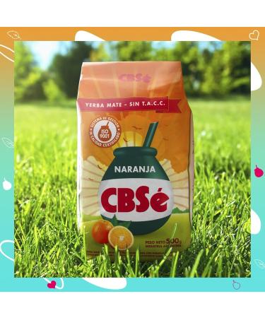  Yerbee Yerba Mate Naranja CBS Tea 1.5kg (0.5kg x 3) from Argentina - Detox & Energy Drinks - Buy Online on GoSupps.com