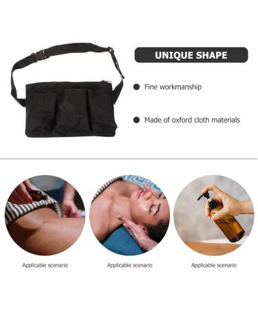 Portable Oil Lotion Storage Pouch - Waist Cloth Organizer for Essential Bottles & Massage Items - Buy Online on GoSupps.com