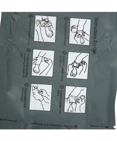 Rescue Bandage a Very Reliable Israeli External Bandage Set - Buy Online on GoSupps.com