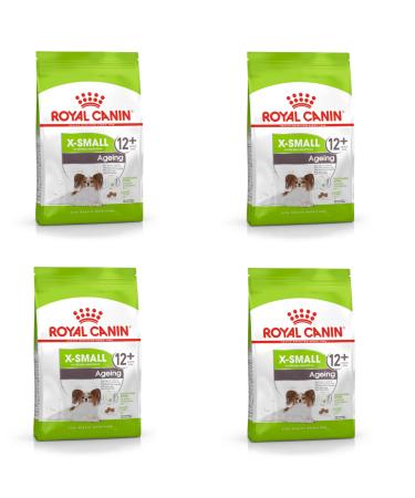 Royal Canin X-Small Ageing 12+ Very Small Breed Senior Dogs | Pack of 4 | 4 x 500 g | Complete Food for Dogs | for Very Small Breed Dogs in the Second Half of Their Life