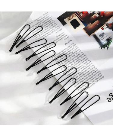 12 Pcs Vintage Black Bobby Pins - Mini Fashion BB Clips for Women and Girls | Invisible Bangs Clip for Decorative Wedding Headwear - Buy Online on GoSupps.com