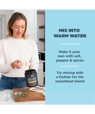 Ancient Nutrition Bone Broth Protein Powder Chicken Soup 15 Servings + Bone Broth Protein Powder Tomato Basil 15 Servings - Buy Online on GoSupps.com