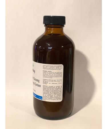 Korean Red Ginseng Herbal Tincture Liquid Extract Hand Crafted Natural Medicine Remedies Herb Formula Drops Non-GMO Vegan Gluten Free No Fillers (Panax ginseng) (250mL 8.5oz) 250 ml (Pack of 1) - Buy Online on GoSupps.com