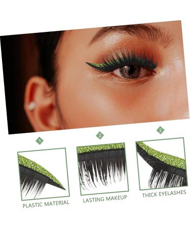 Angoily 12 Pairs False Eyelash Stickers Fake Lashes Glitter Eyelashes Eyeliner Stickers for Eyes Girl Cosmetics False Lashes Exfoliating Body Scrub Plastic Eye Makeup Stickers Double Sided - Buy Online on GoSupps.com