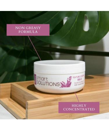 Buy smartSOLUTIONS Texture Control Wax 2 oz | Non-Sticky Weightless Hair Styling Wax for Lift Support Movement & Shine - International Shipping Available - Buy Online on GoSupps.com
