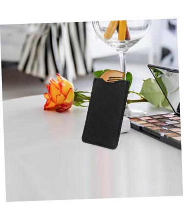 5 Pi ces tui Peigne Pu Pochette Peigne tuis Souples pour Peignes Femme Porte-peigne Pu Sac de Rangement Court - Buy Online on GoSupps.com