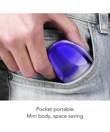 Asixxsix Mini Electric Shaver - Fully Automatic Portable Hair Clipper with USB Charging for Beard Hair & Body Grooming | International Shipping Available - Buy Online on GoSupps.com