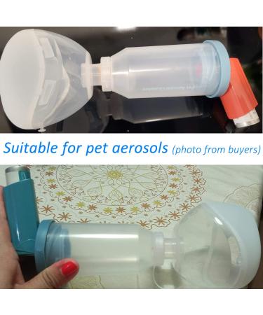 Pet Aerosol Chamber for Cats and Small Dogs | Fits Comfortably | Silicone Mask | All Pets - Buy Online on GoSupps.com