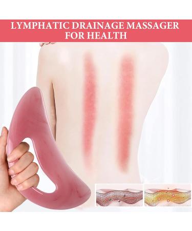 Premium Body Gua Sha Massage Device for Lymphatic Drainage & Cellulite - Full Body Gua Sha Tool with Handle for Legs Back Neck & Face - Buy Online on GoSupps.com