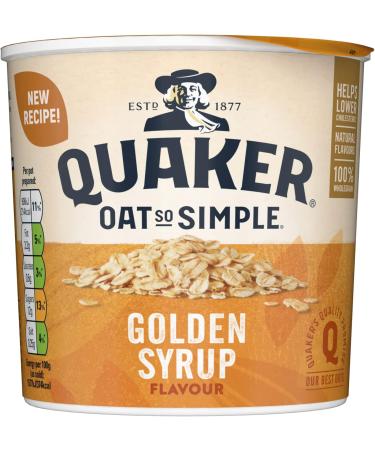 Quaker Oat So Simple Golden Syrup Porridge Pots 57 g (Pack of 24) - Buy Online on GoSupps.com