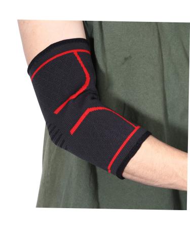 NOLITOY Elastic Elbow Sleeve - Sports Arm Support for Tennis Basketball & Fitness - Breathable Elbow Brace for Optimal Comfort & Performance - Buy Online on GoSupps.com