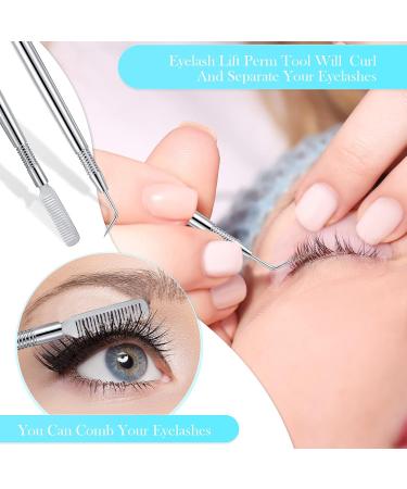 Chumia Eyelash Lift Perm Tool Set - 2 Stainless Steel Lash Separator Rods for Perming Tinting & Curling | Eyelash & Eyebrow Supplies - Buy Online on GoSupps.com