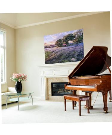 Zerodeko 3pcs Lavender Tapestry Flower Wall Decor Wedding Banner Flower Banner Natural Scenery Hanging Tapestry Decor for Home Backdrop Printing Purple Wall Tapestry Polyester (polyester) 200x150cmx3pcs Purple 2x3pcs - Buy Online on GoSupps.com