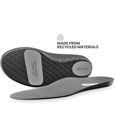 Lightfeet Slimfit Support Insoles | Optimal Comfort & Fit for Slim-Fit Shoes | Designed by Aussie Podiatrists | Enhanced Muscle Efficiency | Reduce Joint Stress & Impact | Sizes M 8-9 / W 9-10 - Buy Online on GoSupps.com