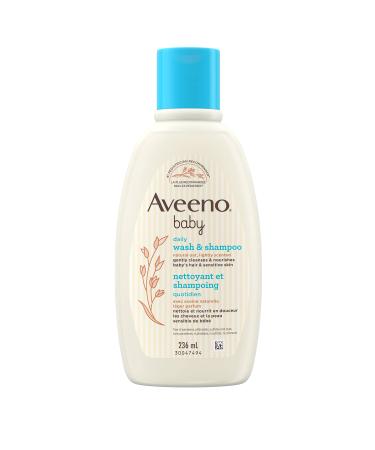 Aveeno Baby Wash & Shampoo Natural Oat Extract 236ml