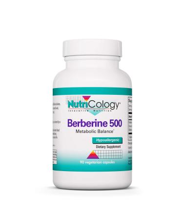 Nutricology Berberine 500 90 Vegetarian Capsules