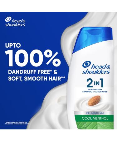Buy Head & Shoulders Cool Menthol 2-in-1 Shampoo + Conditioner 180ml | International Shipping Available - Buy Online on GoSupps.com