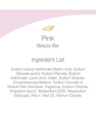 Dove Beauty Bar 3.75 oz - Moisturizing Gentle Skin Cleanser for Soft Care - Pink, 4 Bars - Buy Online on GoSupps.com