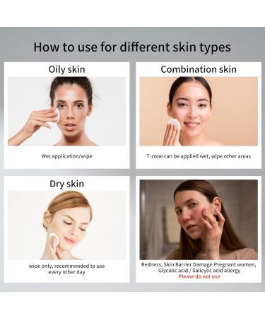 Jungshea Resurfacing Pad Glycolic Acid Pads for Face: Facial Exfoliating Cleansing Peel with Salicylic Acid & Vitamins B5 C E - Korean Skin Care Face Peeling Wash Wipes - Buy Online on GoSupps.com
