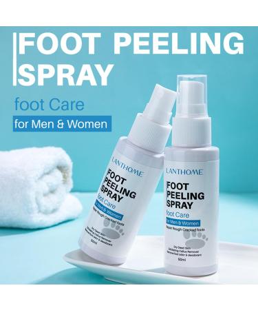 Callus Remover Spray | Foot Care Spray | Foot Peeling Spray | Foot Care Cream | Foot Dead Skin Remover Scrub | Foot Peeling Spray Effectively Improve Dry - Buy Online on GoSupps.com