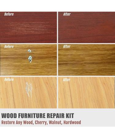 Hardwood Floor Repair Kit - 24 Pcs Wood Touch Up Markers with New Upgrade Melting Tool  11 Colors Repair Wax Sticks  Restore Any Scratches  Cracks  Stains for Wood Floors  Table  Door  Cabinet Color 2 - Buy Online on GoSupps.com