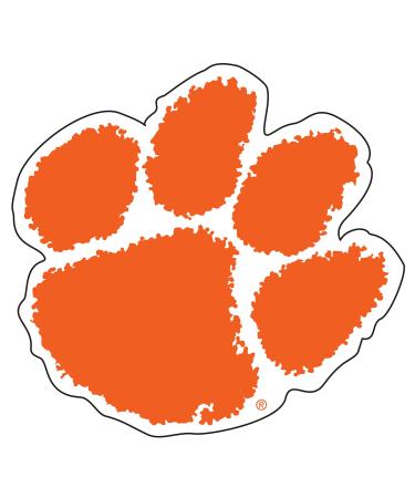 Craftique Clemson Tigers Magnet (ORG PAW Magnet (3",4",6",12",18"), 4 in)