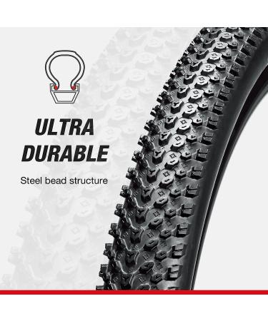 Chao YANG 26x1.95 Mountain Bike Tire Replacement Kit - Dual Compound 2C-MTB Tires with Double Tread Puncture Protection - 2-Pack for On/Off Road Use - Buy Online on GoSupps.com