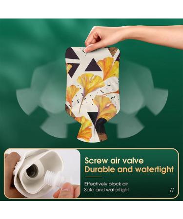 Hot Water Bottle with Lid - Rubber Hot Water Bag for Pain Relief Cramps Foot Warmer & Cold Therapy - Buy Online on GoSupps.com