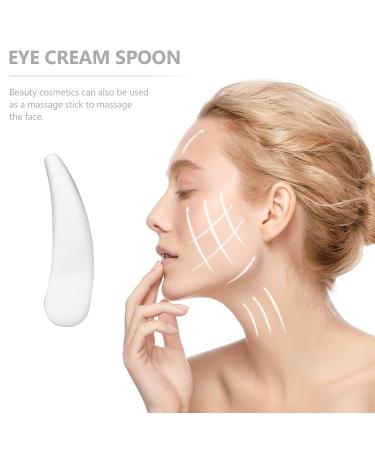 Healifty Mini Metal Cosmetic Spatula Spoon for Makeup Mixing and Sampling - Silver - Buy Online on GoSupps.com