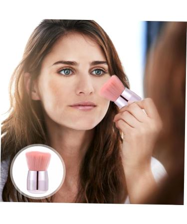 Beatifufu Mushroom Head Makeup Brush Fluffy Powder Brush Fluffy Makeup Brush Buffing Brush Big Make up Brush Cosmetics Brush Triangle Body Brush Blending Brush Artificial Fiber - Buy Online on GoSupps.com