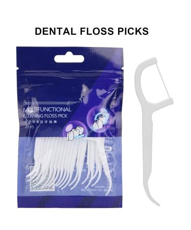 Professional Dental Floss Picks - Non-Slip Disposable Teeth Cleaning | International Shipping - Buy Online on GoSupps.com