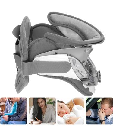 Neck Support Arm & Stretch Device Adjustable Cervical Traction for Pain Relief | Home Use Decompression Cushion - Buy Online on GoSupps.com