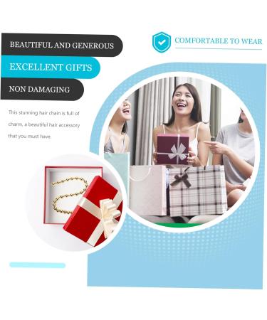 minkissy Pearl Tassel Hair Chain Womens Hair Clips Pearl Barrette Pearl Clips for Hair Women Hair Clips Rhinestone Hair Accessories Pearl Hair Clip Hair Gems for Women Rope Miss Braid - Buy Online on GoSupps.com