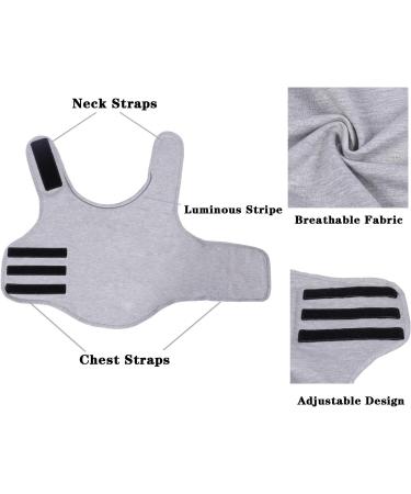 YUKOOL Anxiety Coat for Dogs - Lightweight Calming Jacket Vest (XS Gray) | Reduce Anxiety & Stress - Buy Online on GoSupps.com