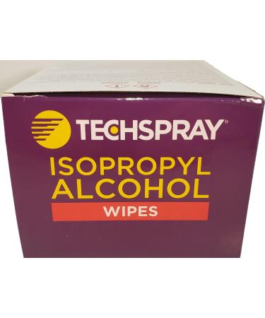 Buy Techspray 1610-50PK Isopropyl Alcohol Wipes 99.8% - Pre-Saturated IPA Wipes for Electronics Cleaning | Fast International Shipping - Buy Online on GoSupps.com