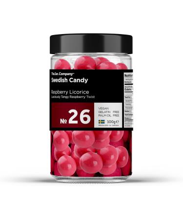 TheJar.Company - Swedish Candy - 26 - Raspberry Licorice - Buy Online on GoSupps.com